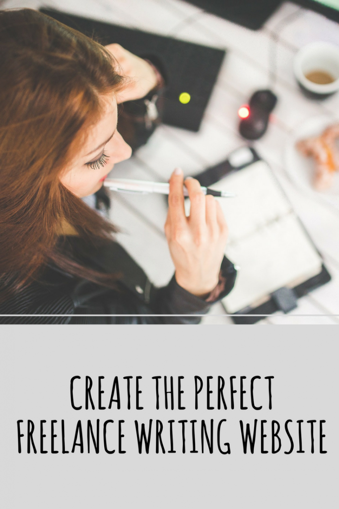 Create the perfect freelance writing website/