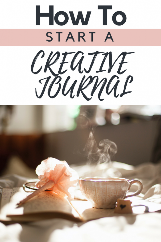 How to start a creative journal: Brainstorm ideas, create new projects and keep your goals in front of you with a daily creative journal practice.